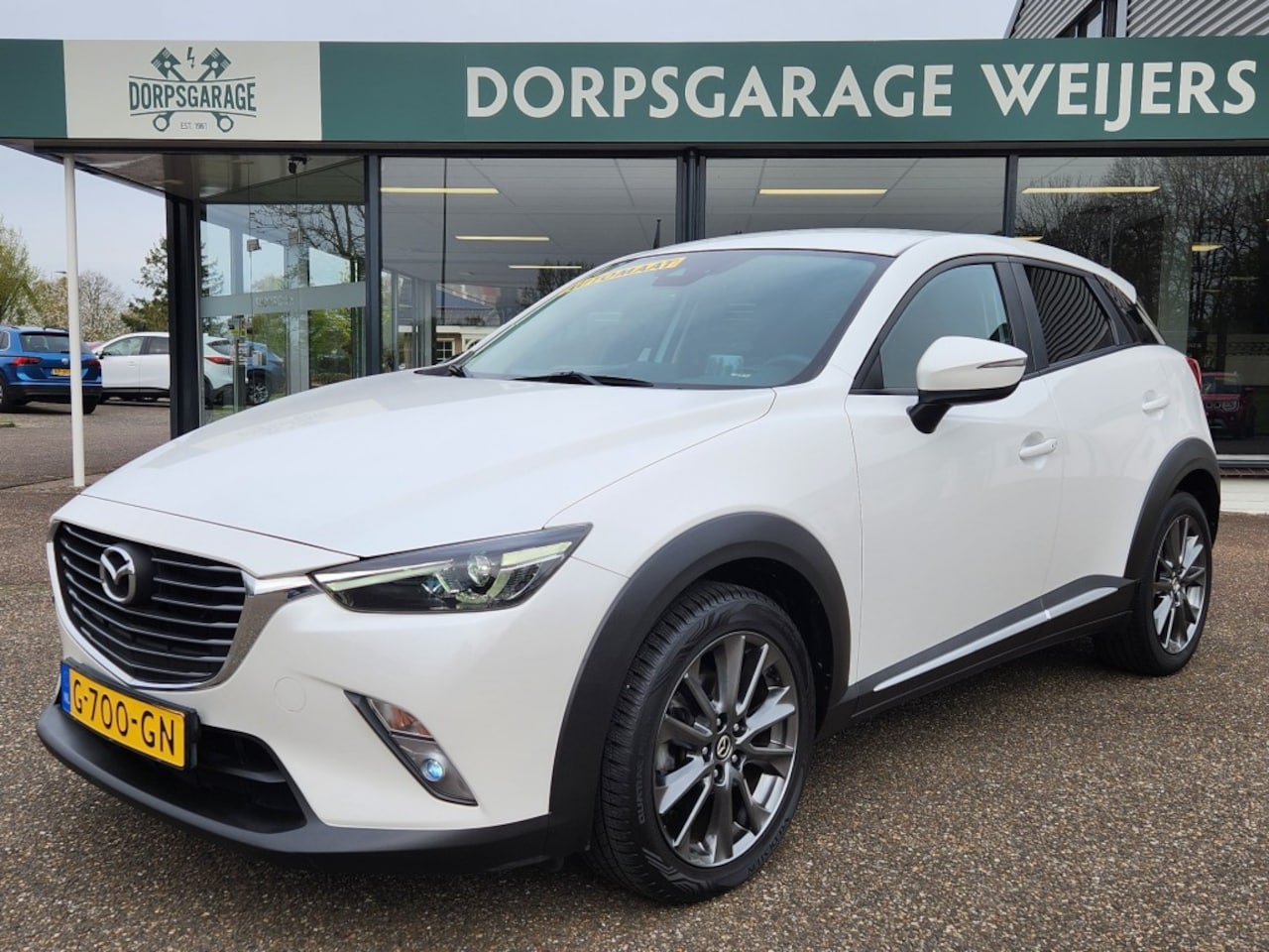 Mazda CX-3 - 2.0 SAG 120 GT-LUXURY AUTOMAAT Trekhaak, leer/alcantara, navi, DAB, clima, cruise - AutoWereld.nl
