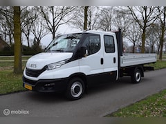 Iveco Daily - 35S16D 3.0 160PK EURO-6 | Open Laadbak | 7-persoons Pick-UP | Dubbele Cabine