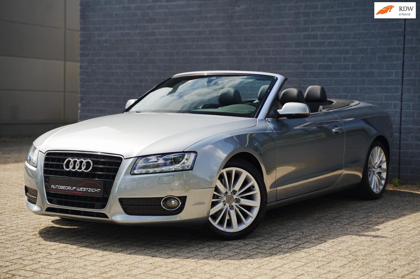 Audi A5 Cabriolet - 3.2 V6 FSI Pro Line 265pk, Automaat, Leder - AutoWereld.nl