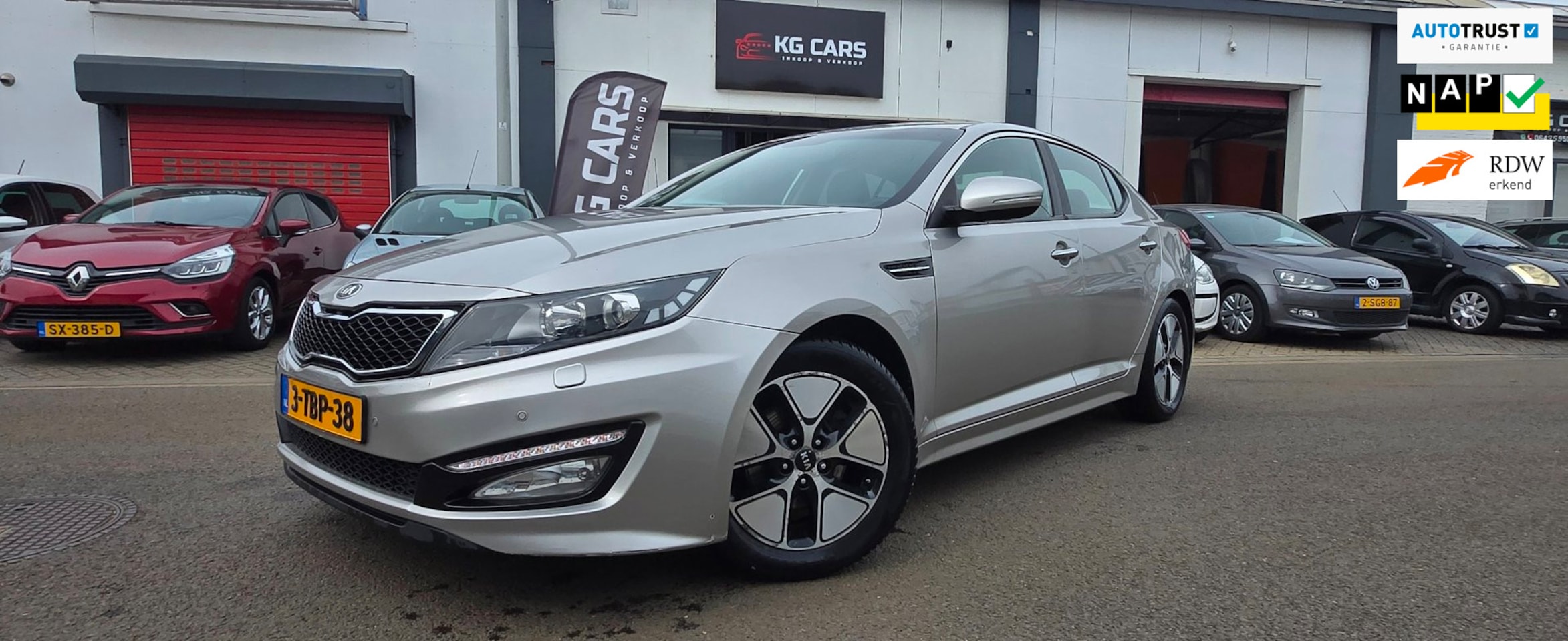 Kia Optima - 2.0 CVVT Hybrid Super Pack|Vol Optie| - AutoWereld.nl