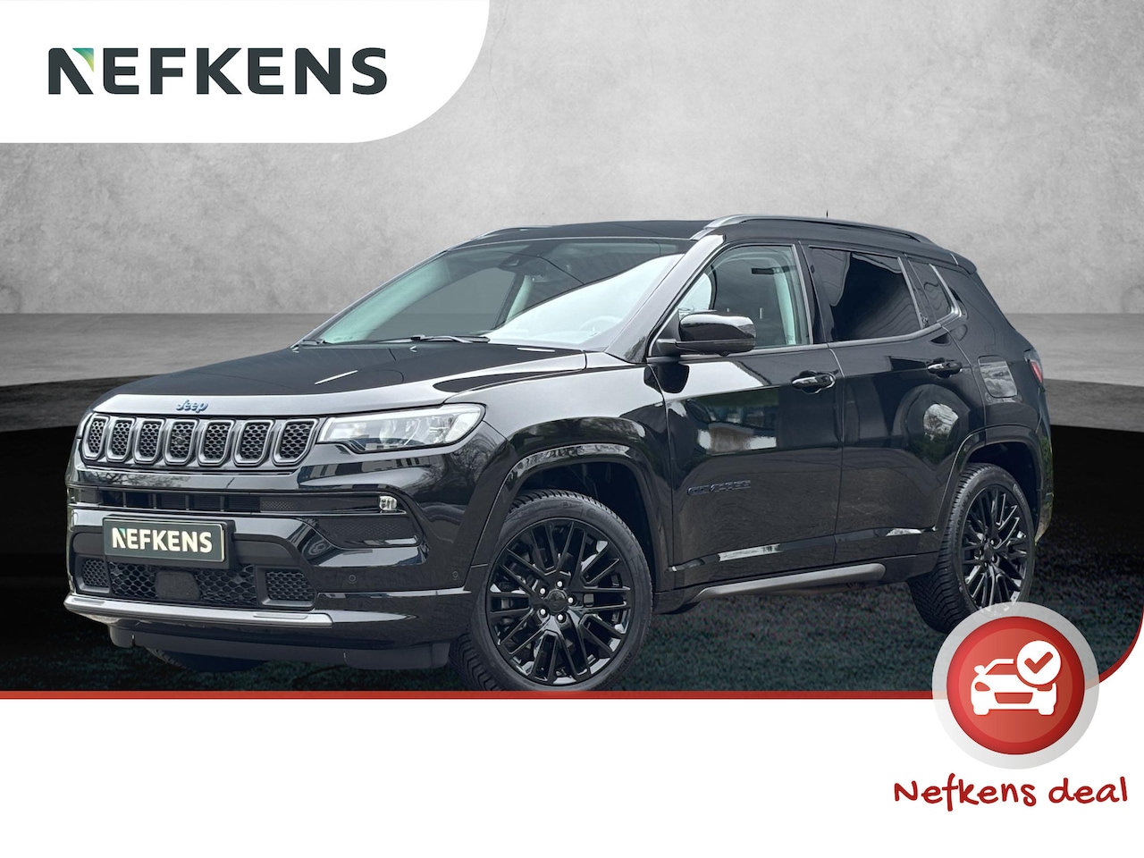 Jeep Compass - 4XE 240pk S Automaat | Plug-in Hybrid | 360º Camera | Winter Pack | Premium Audio - AutoWereld.nl