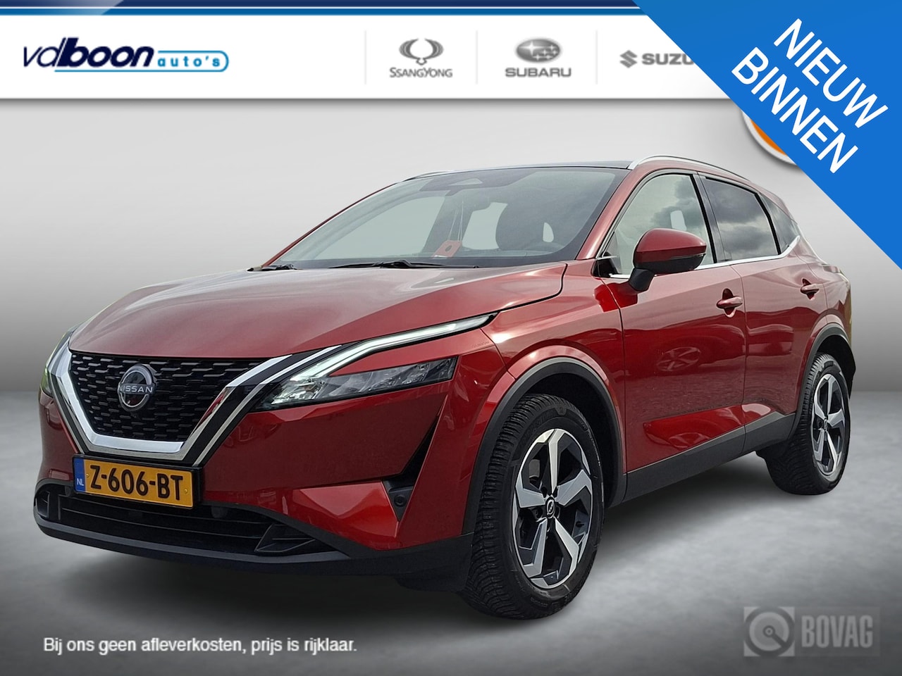 Nissan Qashqai - 1.3 MHEV Xtronic N-Connecta NAVI | PANO DAK | NL-auto | rijklaarprijs !! - AutoWereld.nl