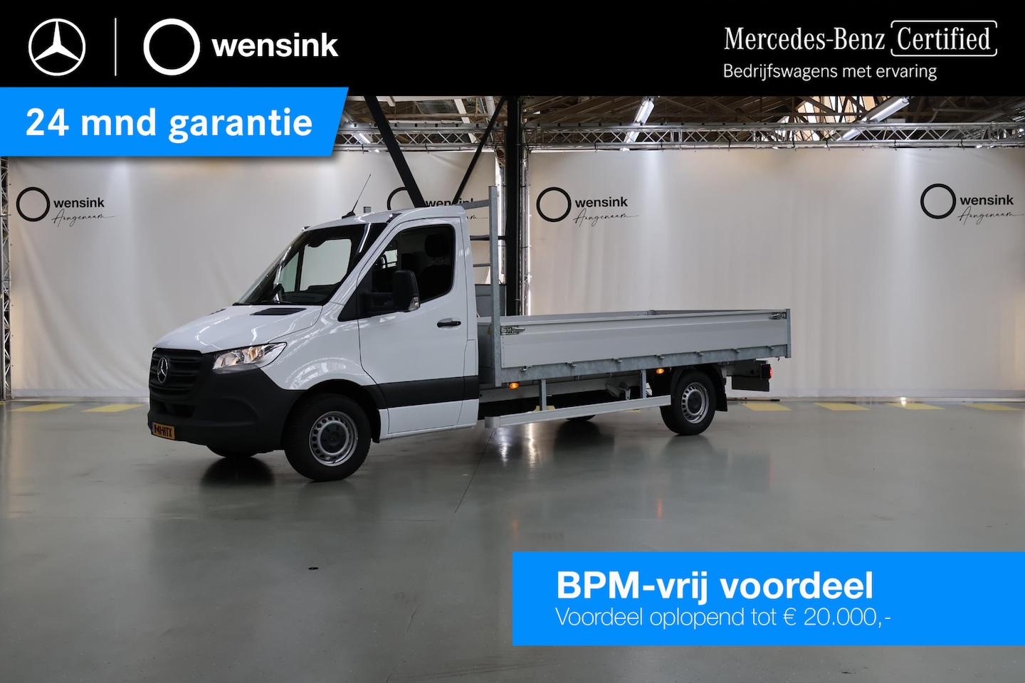 Mercedes-Benz Sprinter - 315 CDI L3 PRO | Open Laadbak | Navigatie | Comfortbestuurdersstoel | - AutoWereld.nl