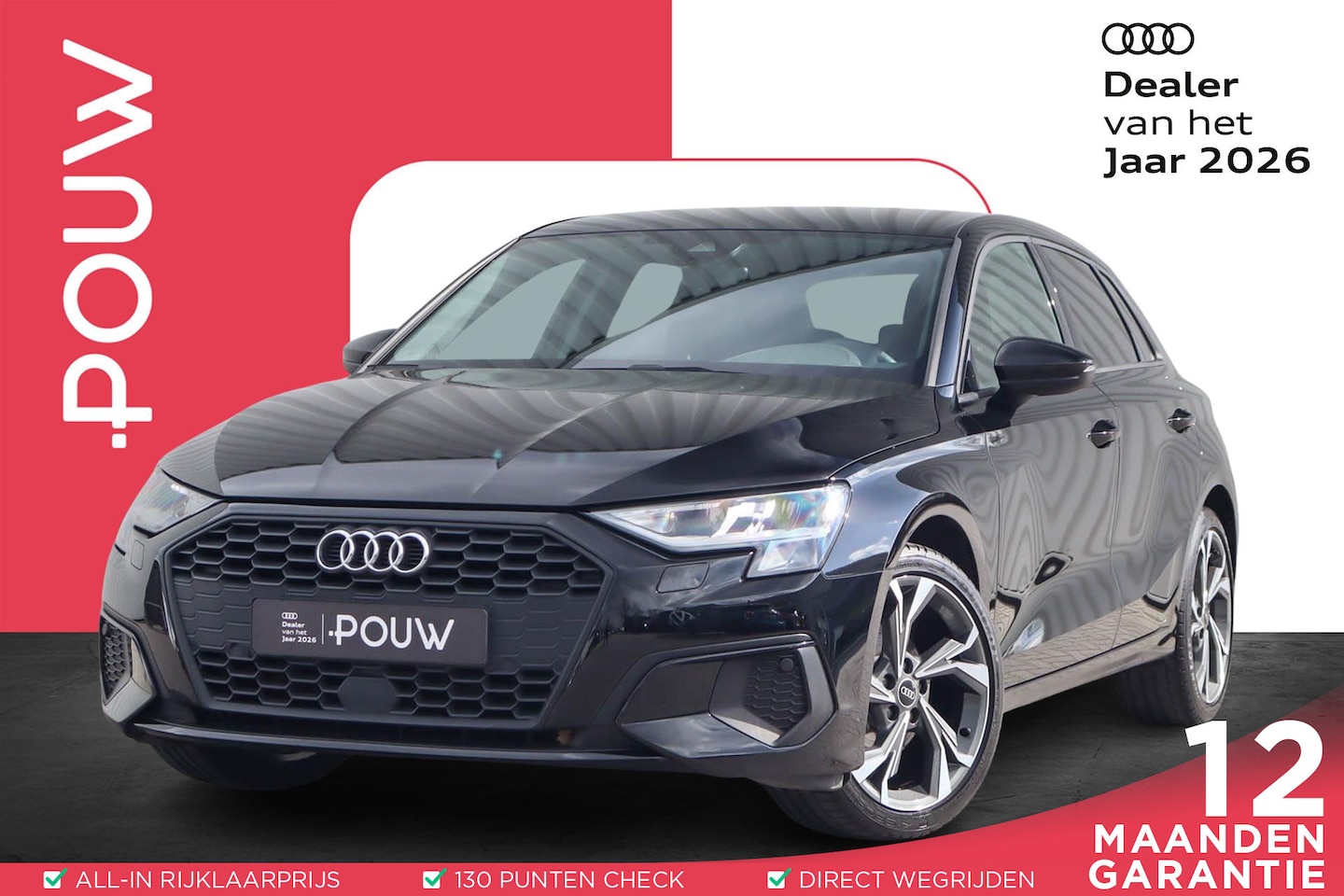 Audi A3 Sportback - 30 TFSI 116pk Pro Line | Navigatie | Apple Carplay/Android Auto - AutoWereld.nl