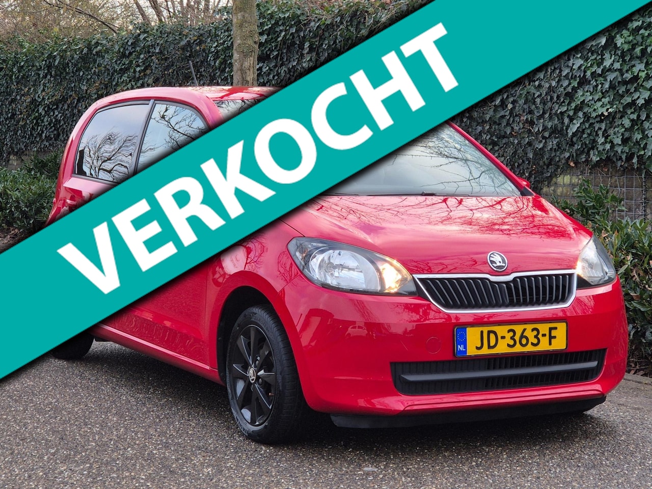 Skoda Citigo - (Vw UP model) NAP Navigatie Greentech Fresh Cruise Control Airco Navigatie Zwarte velgen A - AutoWereld.nl