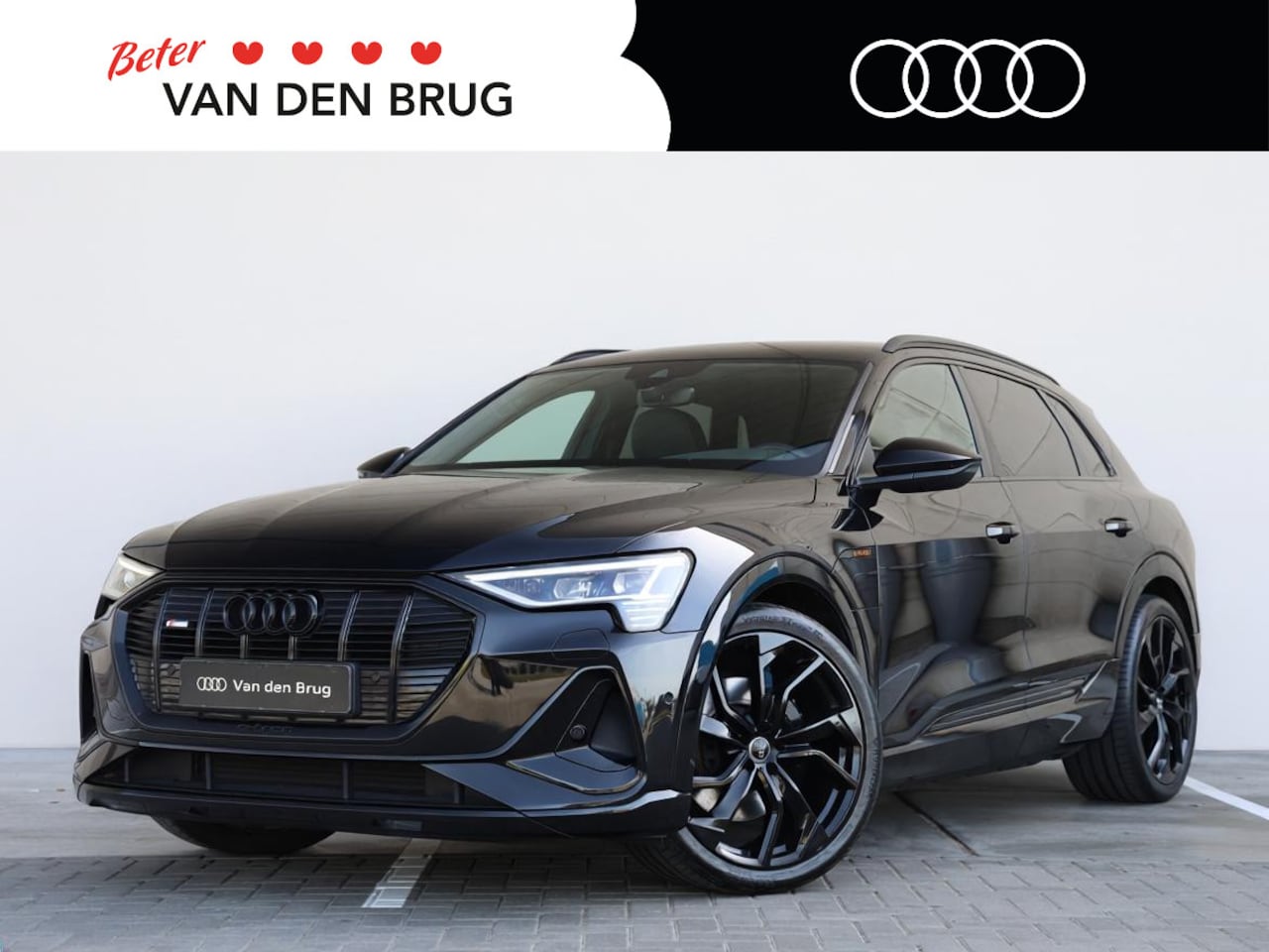 Audi e-tron - 55 quattro S edition 95 kWh | Elek. geh. stoelen | B&O | Luchtvering | Leder/Alcantara | O - AutoWereld.nl