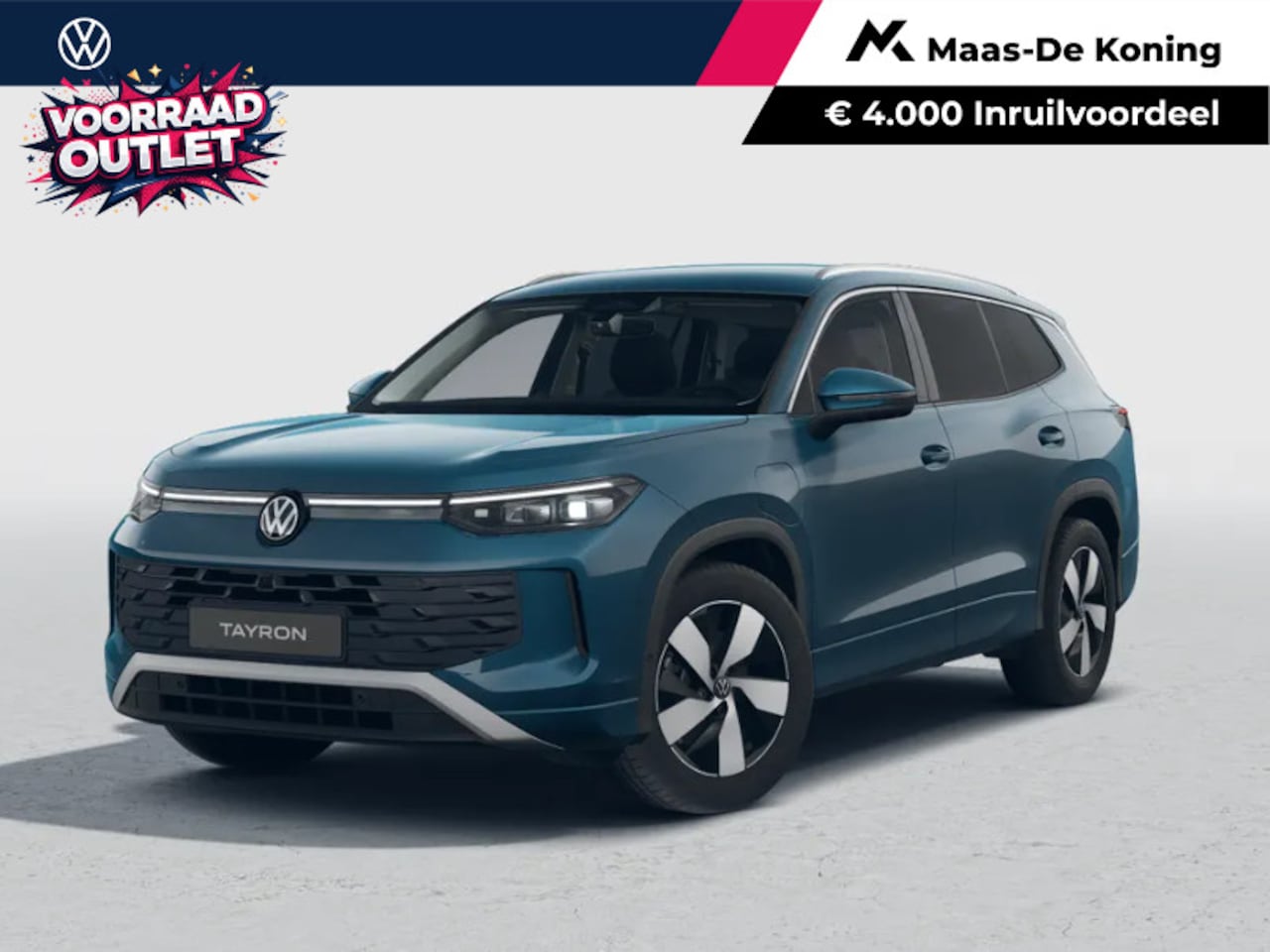 Volkswagen Tayron - Life Edition 1.5 eHybrid 204 PK 6 versn. DSG · Trekhaak inklapbaar, met elektr. ontgrendel - AutoWereld.nl