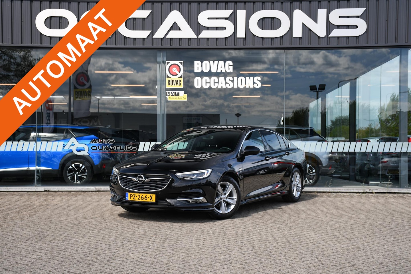 Opel Insignia Grand Sport - 1.5 Turbo Innovation NAVIGATIE/ LEDER/ TREKHAAK - AutoWereld.nl