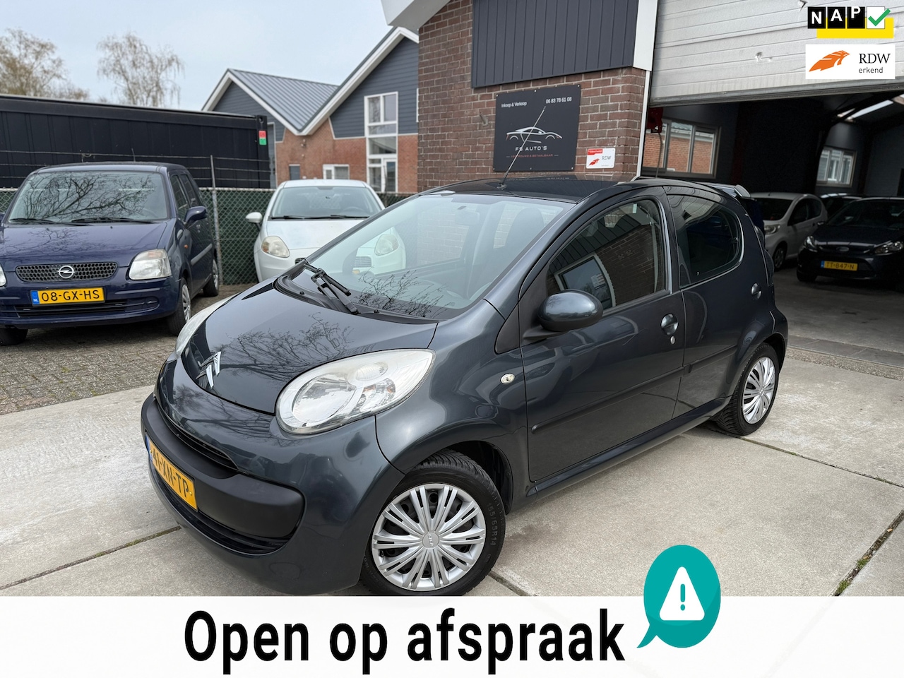 Citroën C1 - 1.0-12V Ambiance |NEW APK|AIRCO|ELECT.RAMEN|CENTRL.DEUREN|BOEKJES|VERSTELB.STUUR|ZUINIG|TO - AutoWereld.nl
