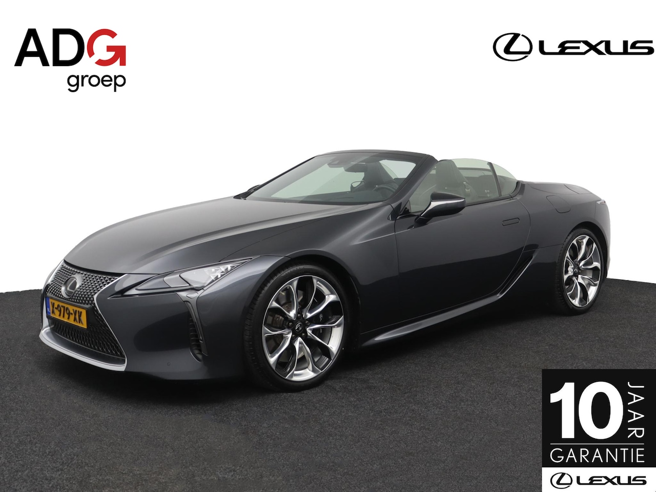 Lexus LC Convertible - 500 | Uniek! | Nekverwarming | Mark Levinson | Head-Up Display | Adaptive Variable Suspens - AutoWereld.nl