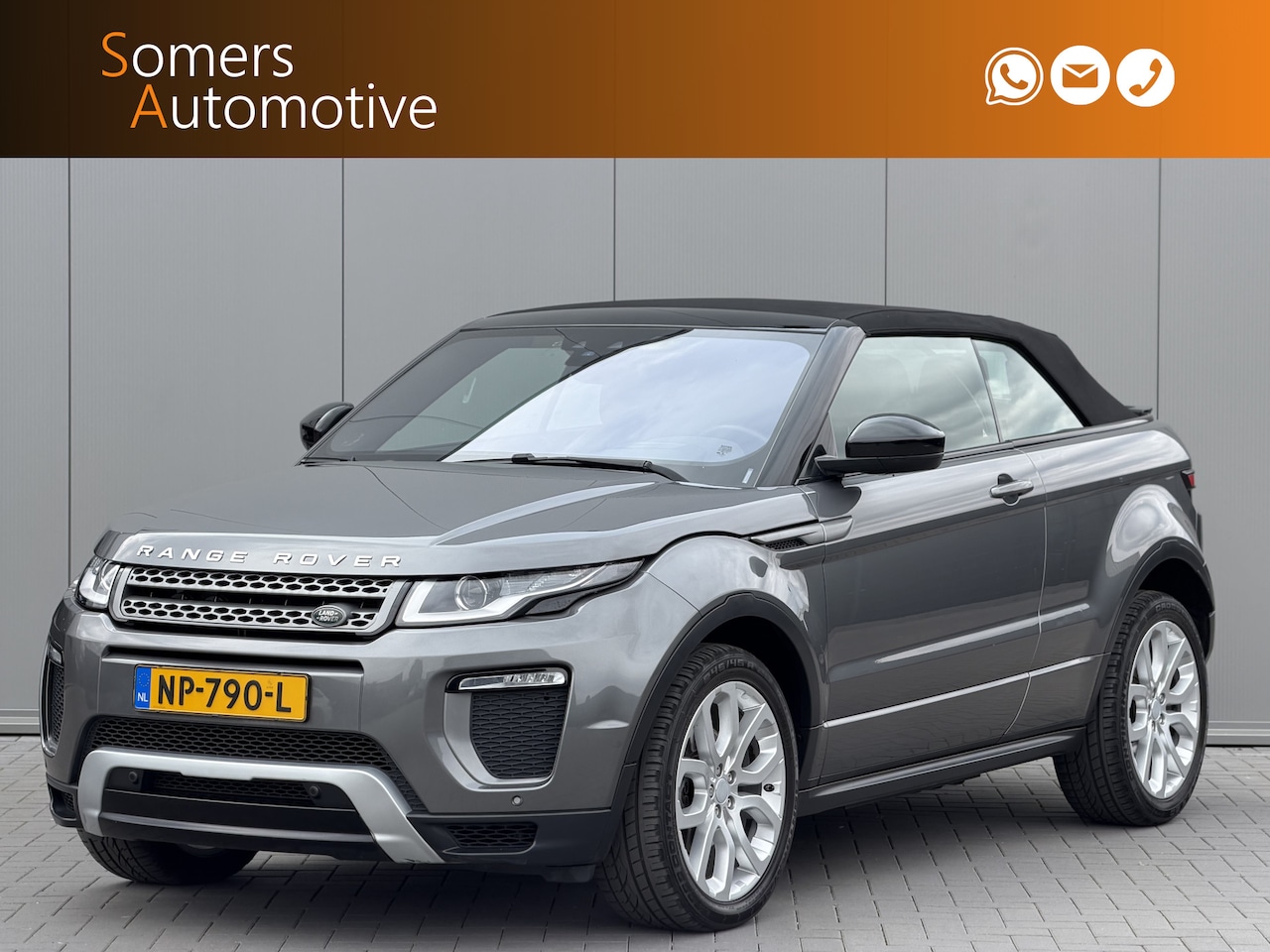 Land Rover Range Rover Evoque - Convertible 2.0 TD4 SE Dynamic | Meridian | 20" | HUD - AutoWereld.nl