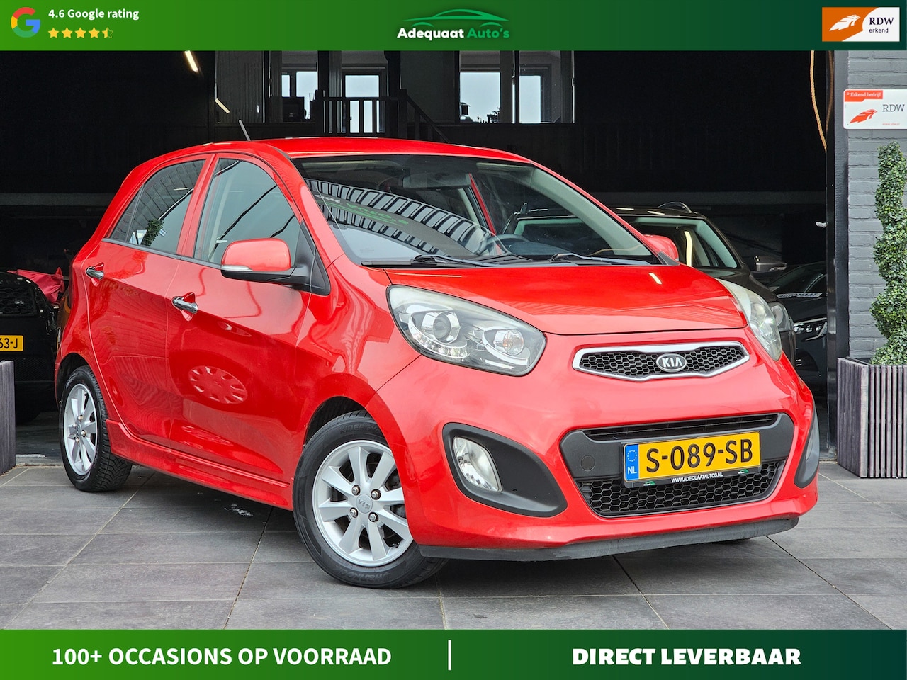 Kia Picanto - 1.0 CVVT Comfort Pack|Airco|El.Ramen|AUX|APK|USB - AutoWereld.nl