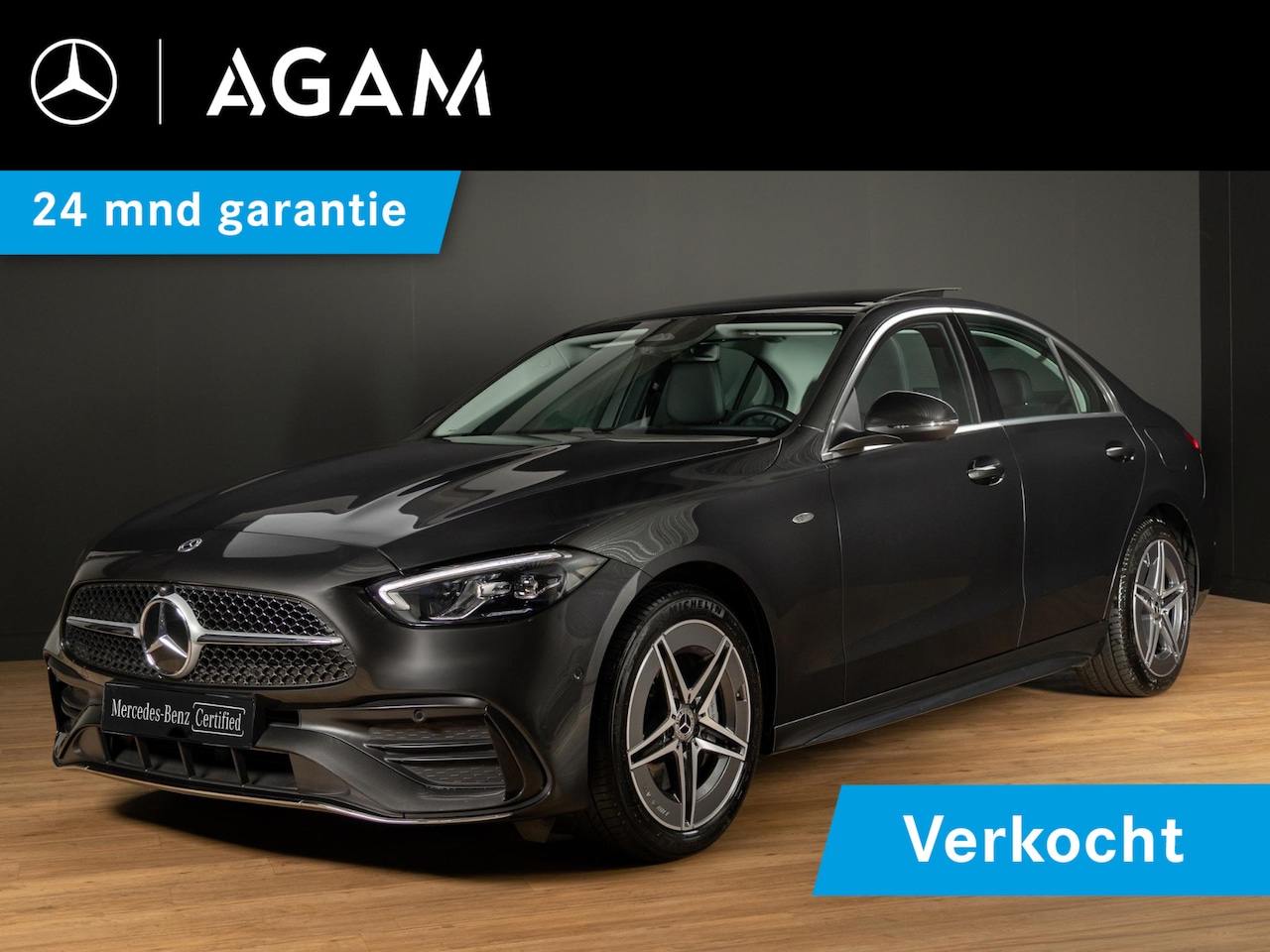 Mercedes-Benz C-klasse - Limousine 300 e star Edition AMG Line Plus - AutoWereld.nl