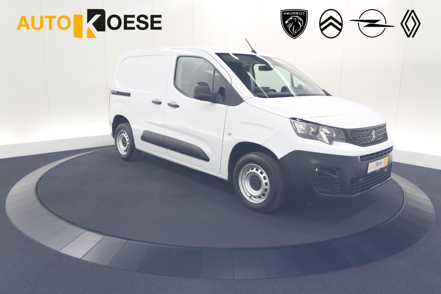 Peugeot Partner - 1.5 BlueHDi 100 S&S L1 | Trekhaak | Apple Carplay | Laadruimte Pakket | 3 Zitplaatsen - AutoWereld.nl