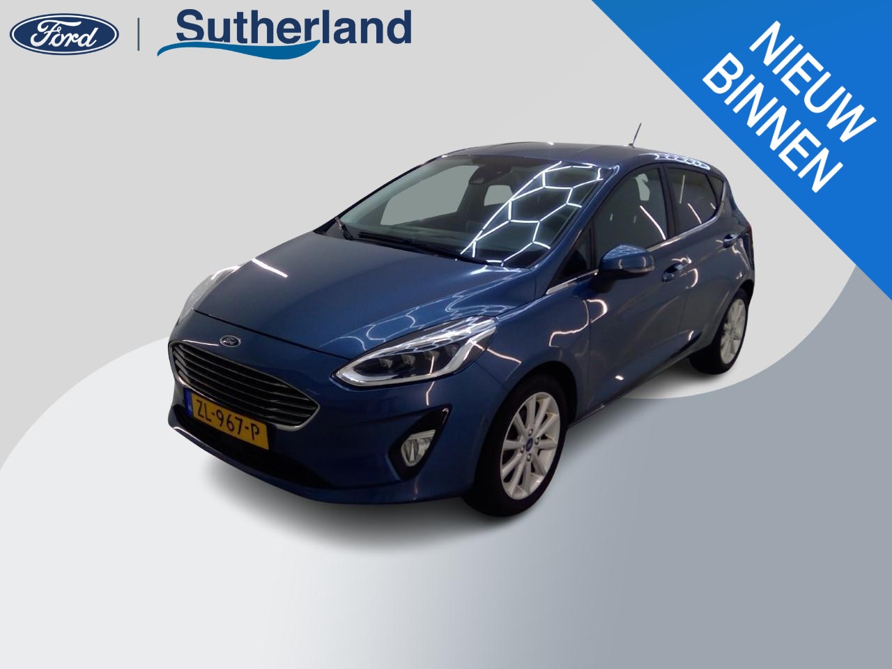 Ford Fiesta - 1.0 EcoBoost Titanium | 101.000 KM | Winterpack | Navigatie | Licht metalen velgen | WORDT - AutoWereld.nl