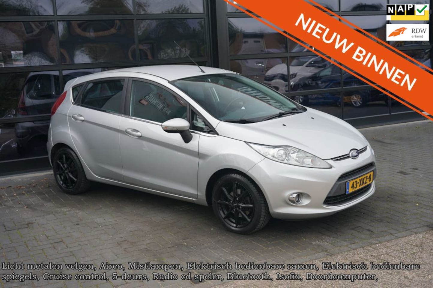 Ford Fiesta - 1.6 TDCi ECOnetic Titanium 1.6 TDCi ECOnetic Titanium, Airco, CC, Elek pakket - AutoWereld.nl