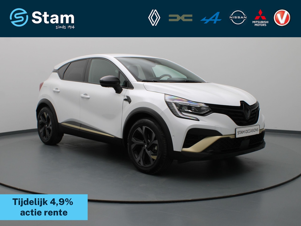 Renault Captur - full hybrid 145pk E-Tech engineered Bose | Camera | Cruise | Navi | Parkeersens. v+a - AutoWereld.nl