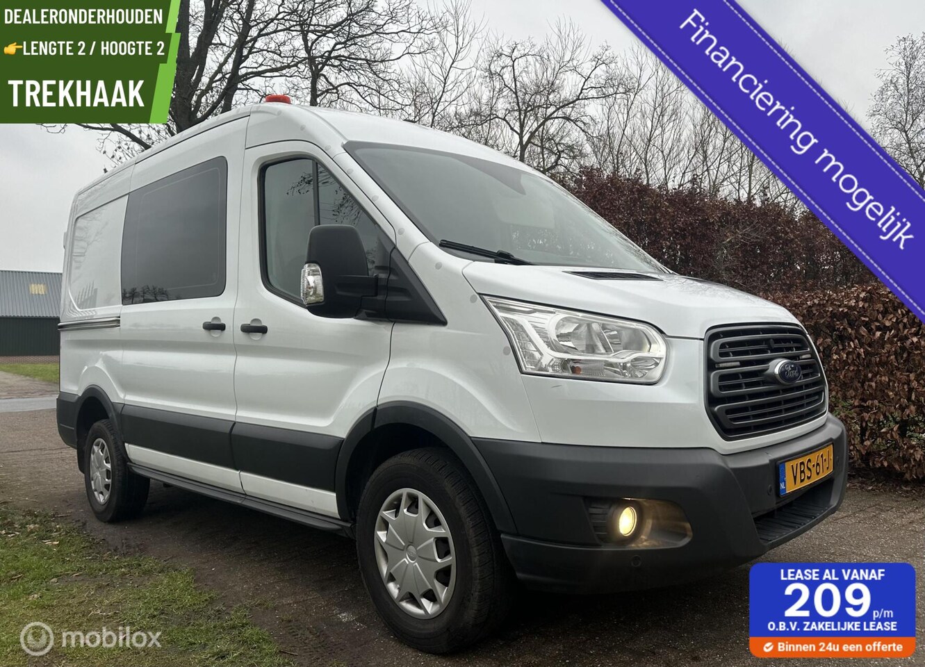 Ford Transit - 350 L2H2 2.0 TDCI 131PK trekhaak Trend - AutoWereld.nl