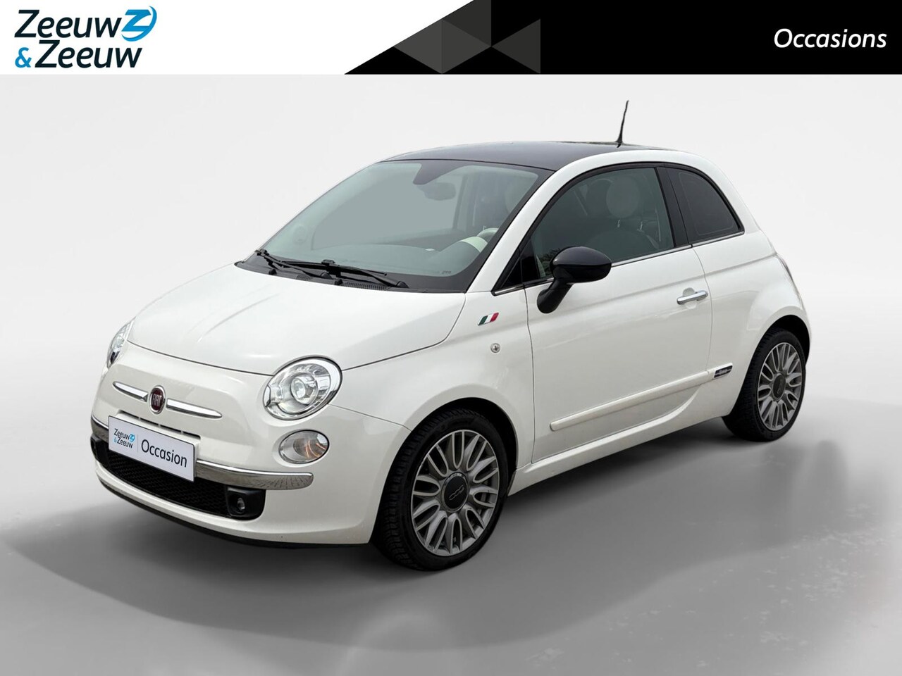 Fiat 500 - 0.9 TwinAir Turbo Cult | panorama dak | Leder | - AutoWereld.nl