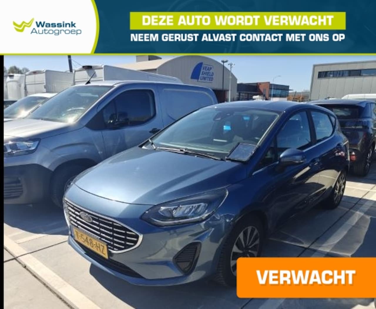 Ford Fiesta - 1.0 EcoBoost Hybrid 125pk Titanium I Trekhaak - AutoWereld.nl