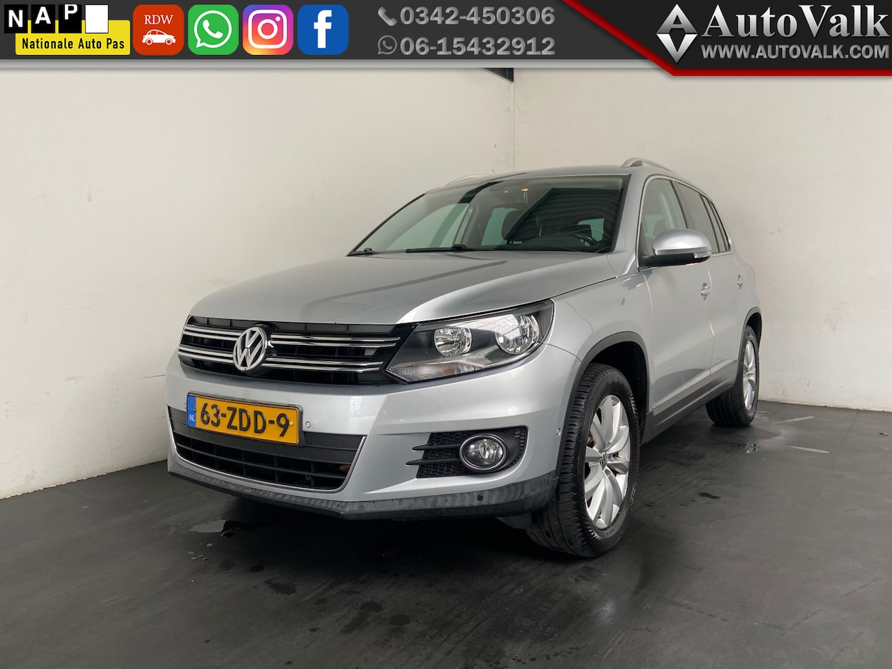 Volkswagen Tiguan - 1.4 TSI Sport&Style. Trekhaak! - AutoWereld.nl