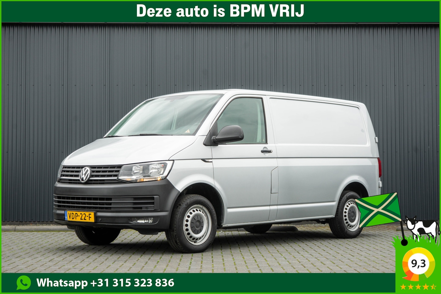 Volkswagen Transporter - T6 2.0 TDI L1H1 | 150 PK | Automaat | Carplay | Cruise | PDC | Trekhaak - AutoWereld.nl