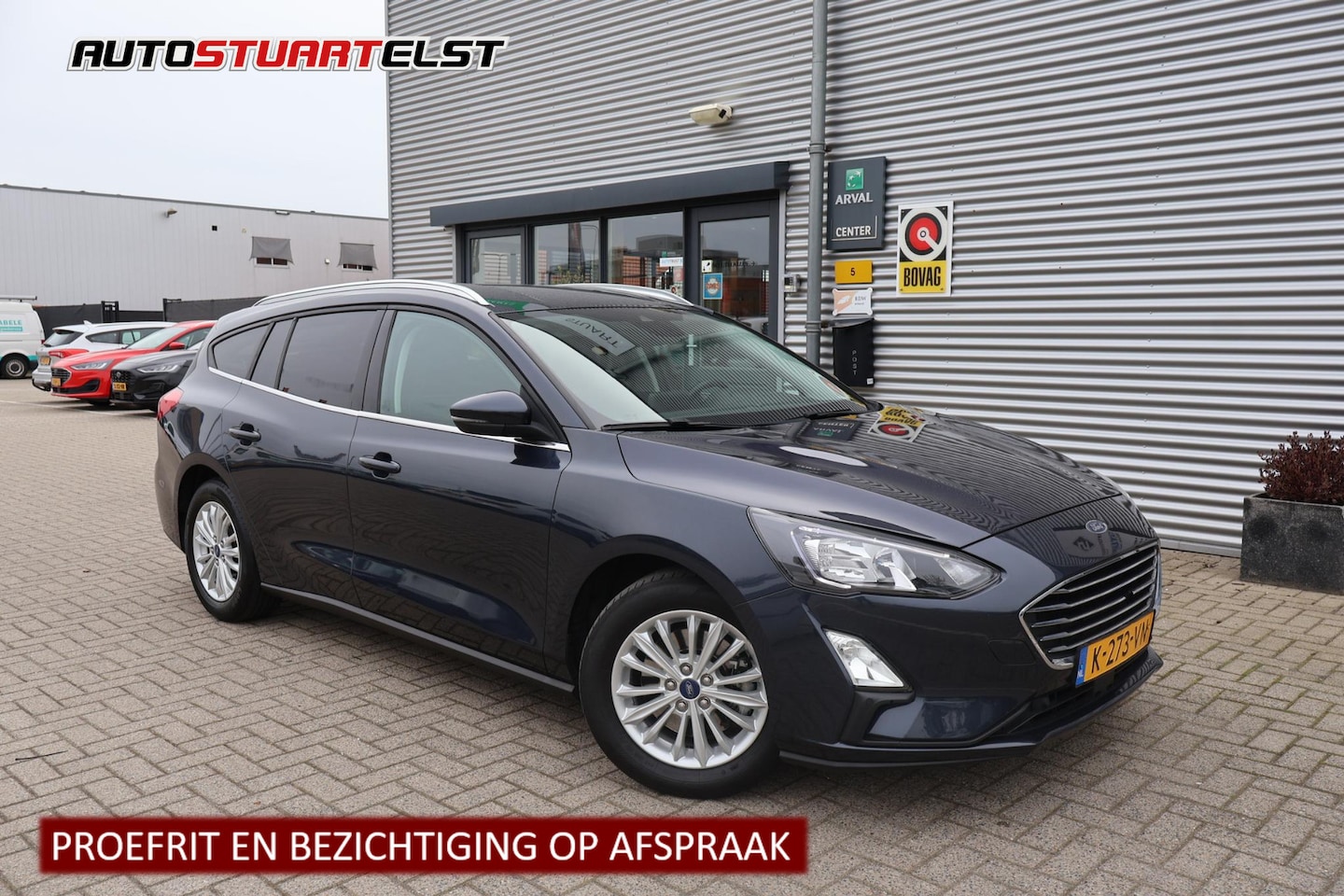 Ford Focus Wagon - 1.0 Titanium X Business 1e Eigenaar | Volledig Onderh | BTW | NAP | Camera | Navi | Carpla - AutoWereld.nl