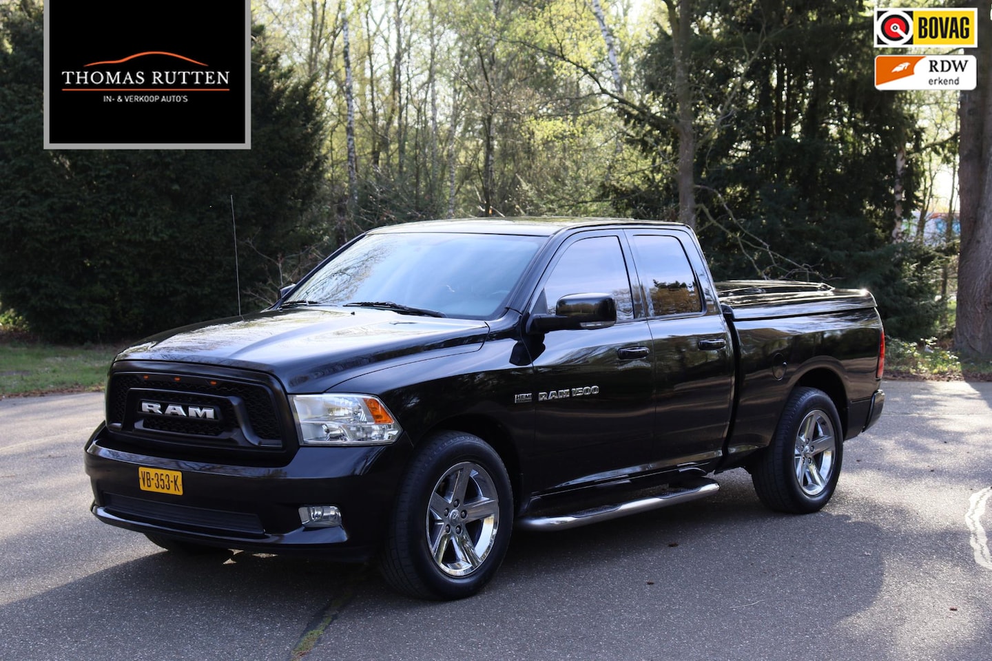 Dodge Ram 1500 - 5.7 V8 Quad Cab 6'4 2011 | Trekhaak | Cruise Control | Carplay | Elektrisch Verstelbare Vo - AutoWereld.nl