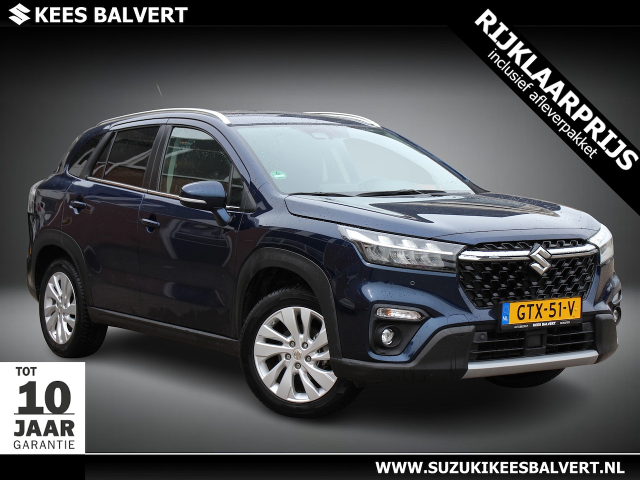 Suzuki S-Cross - 1.5 Select Hybrid Automaat | Trekhaak | Adapt. cruise | Blind spot | Keyless | - AutoWereld.nl