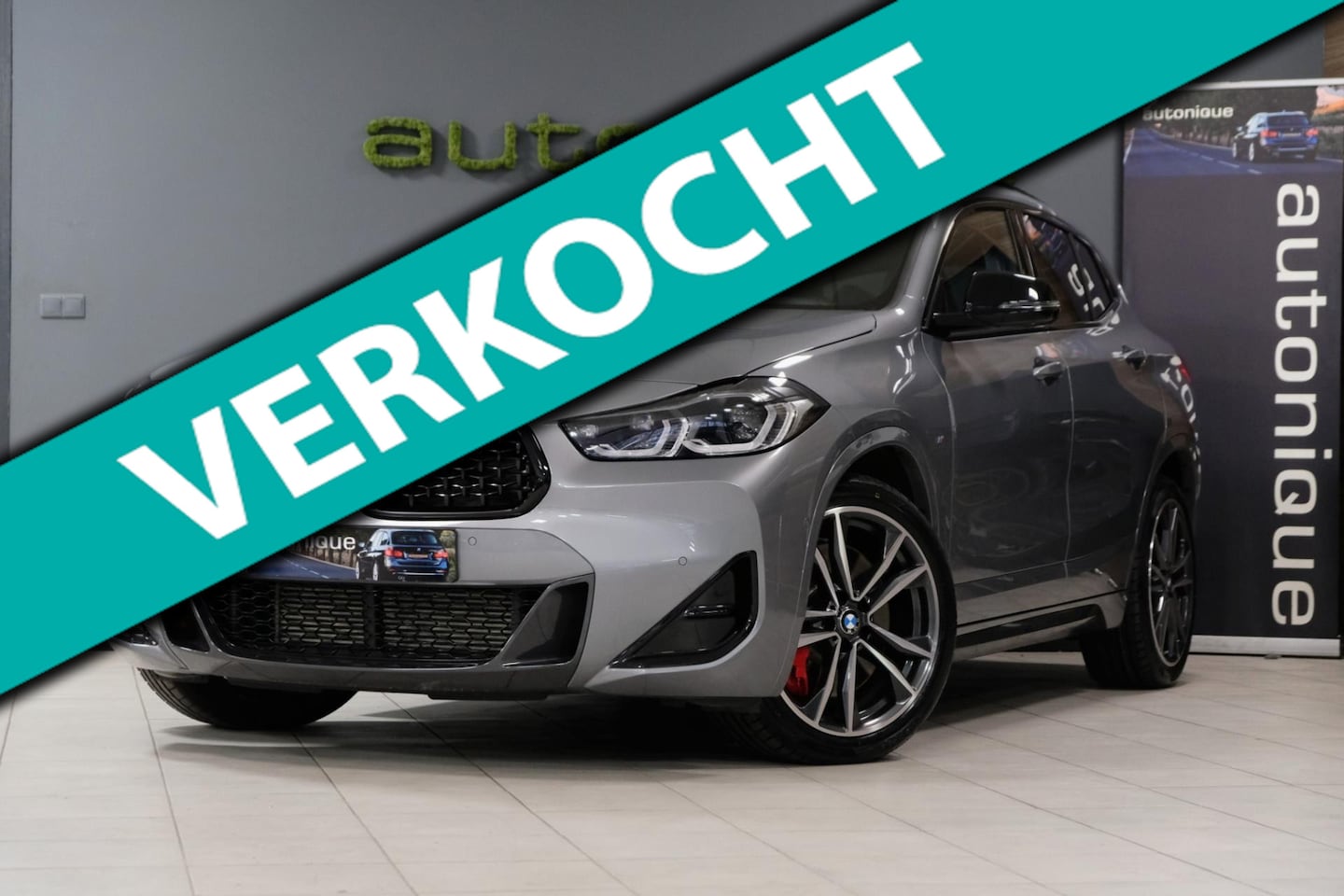 BMW X2 - M35i High Executive 306pk *27.000km* Pano/Harman Kardon/Navi/Camera 100th Anniversary Logo - AutoWereld.nl