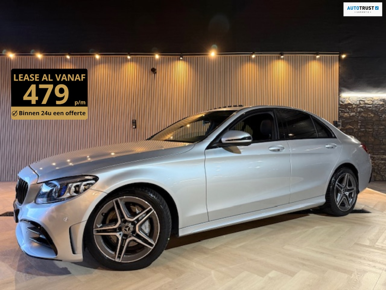 Mercedes-Benz C-klasse - |AMG- Facelift C63-Pakket | Pano | Navi - AutoWereld.nl