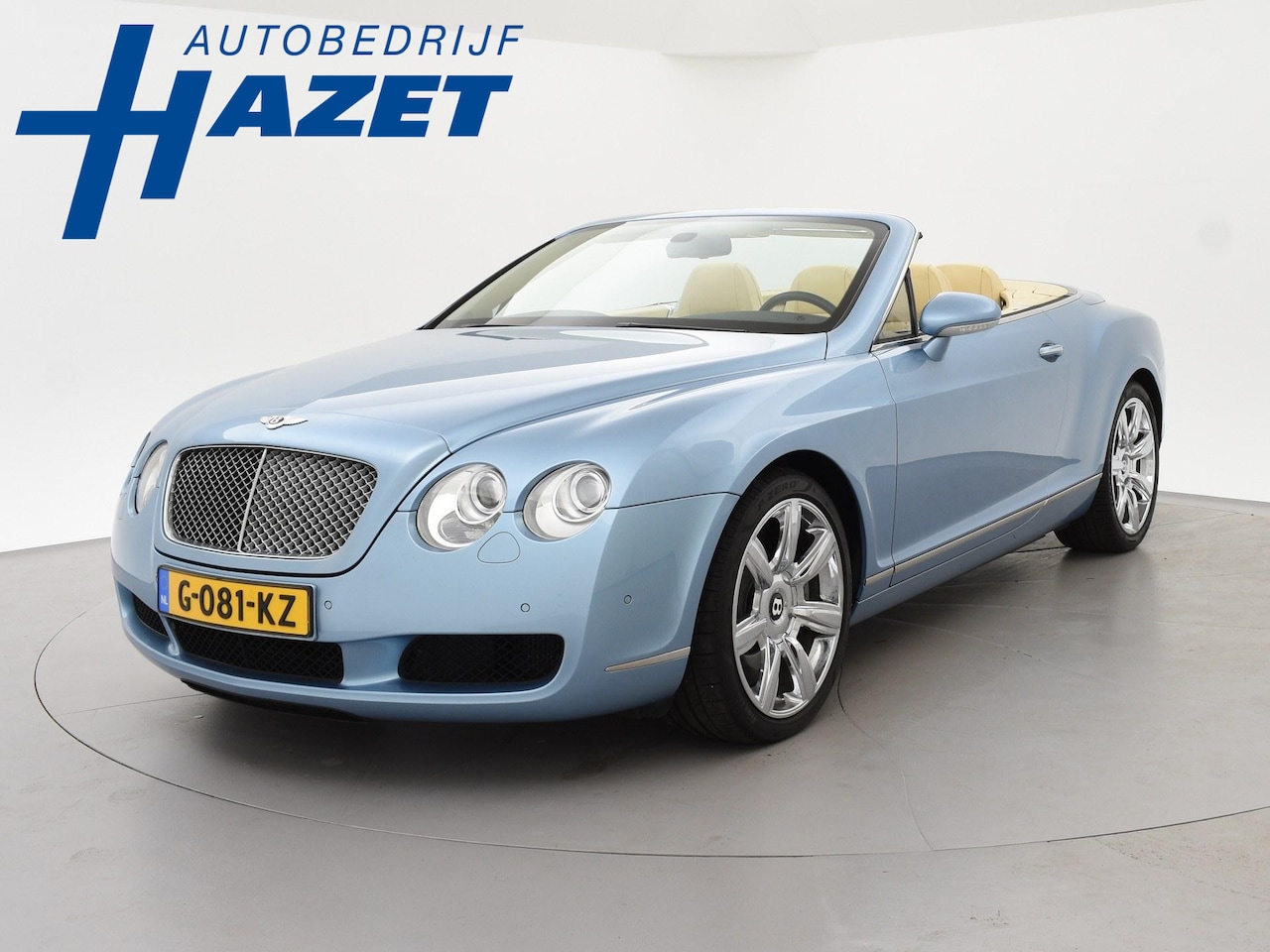 Bentley Continental GTC - 6.0 W12 560 PK *SILVERLAKE METALLIC* + 20 INCH | XENON | STOELVERW. | MEMORY - AutoWereld.nl