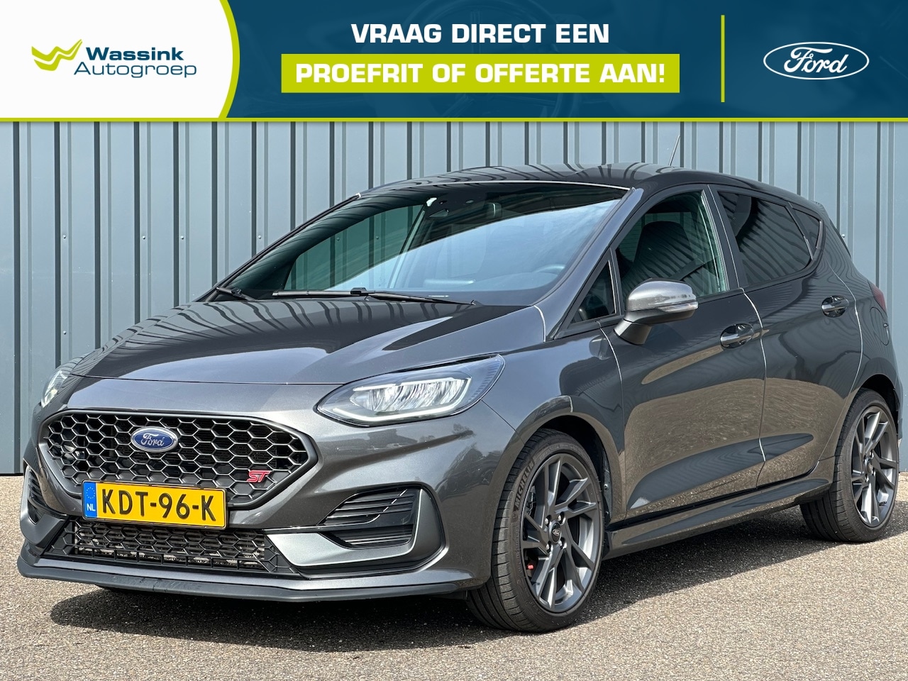 Ford Fiesta - 1.5 EcoBoost 200pk ST-X Schaal Stoelen | Stoel-Stuur-Voorruit Verwarming | Camera | Carpla - AutoWereld.nl
