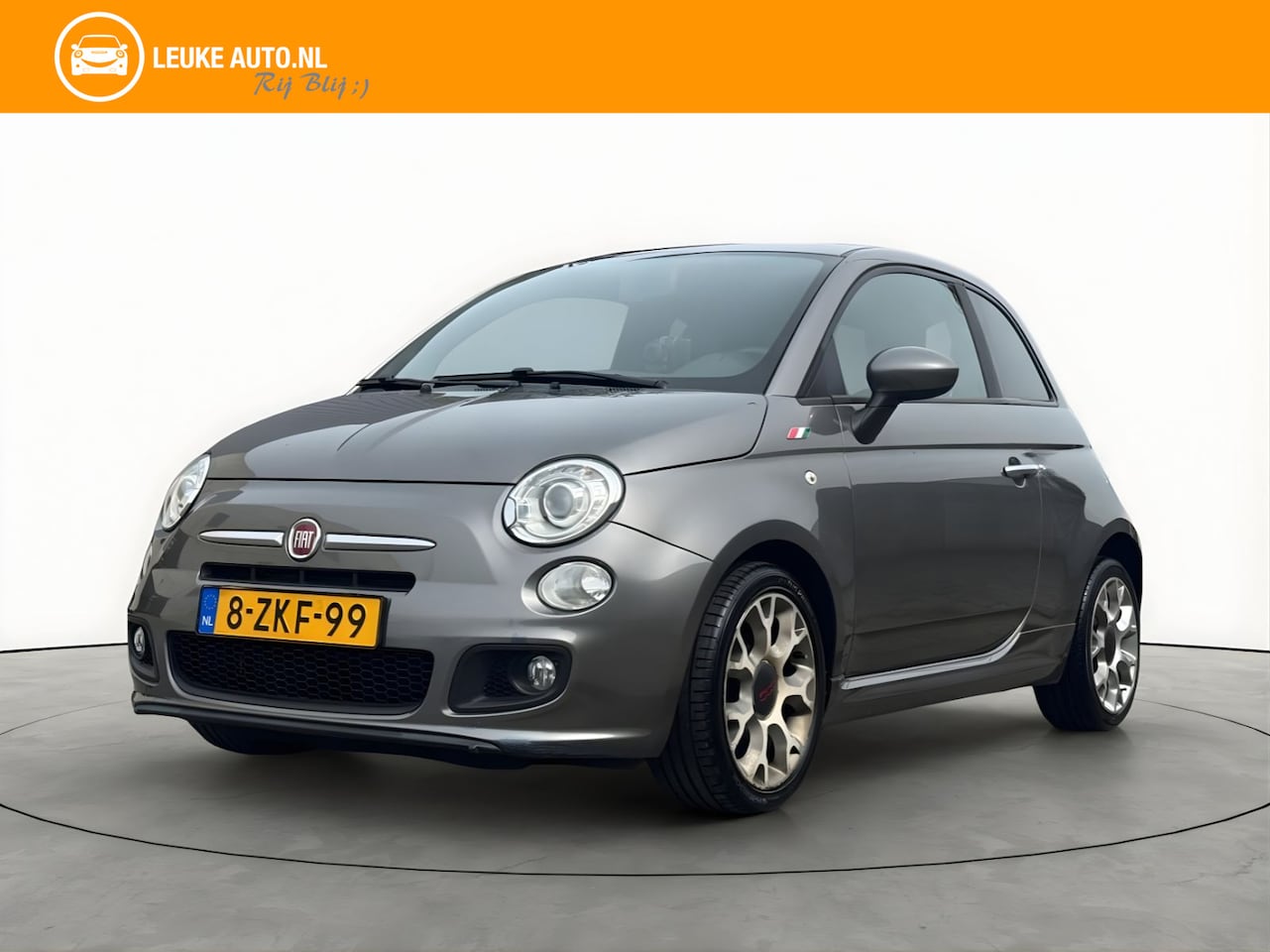 Fiat 500 - 0.9 Turbo 80PK 500S Leer Xenon Climate - AutoWereld.nl