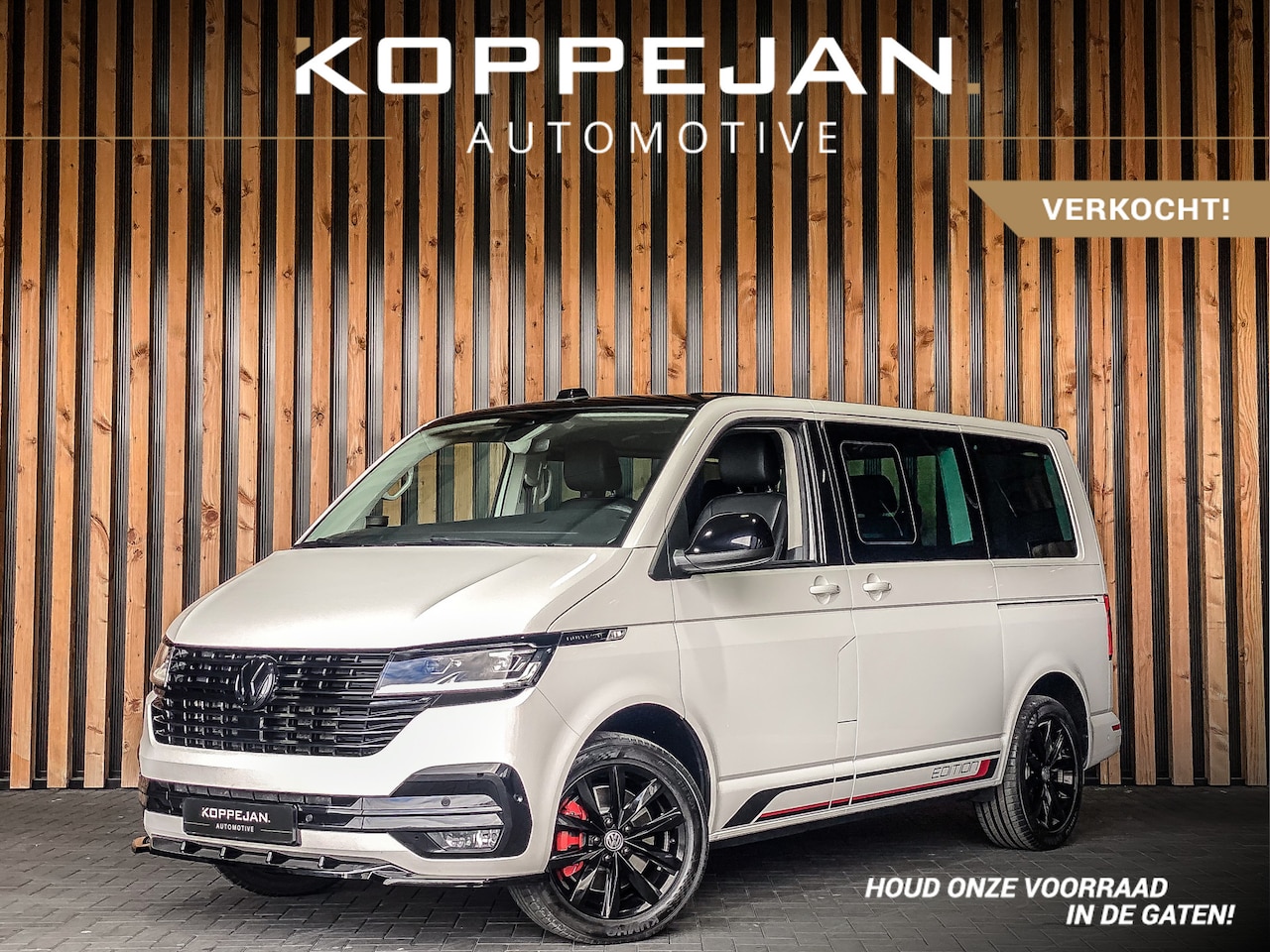 Volkswagen Transporter Multivan - 2.0 TDI 199PK DSG L1H1 Dubbele Cabine Marge ex BPM | ELEKTRISCHE SCHUIFDEUREN | LED | ACC - AutoWereld.nl