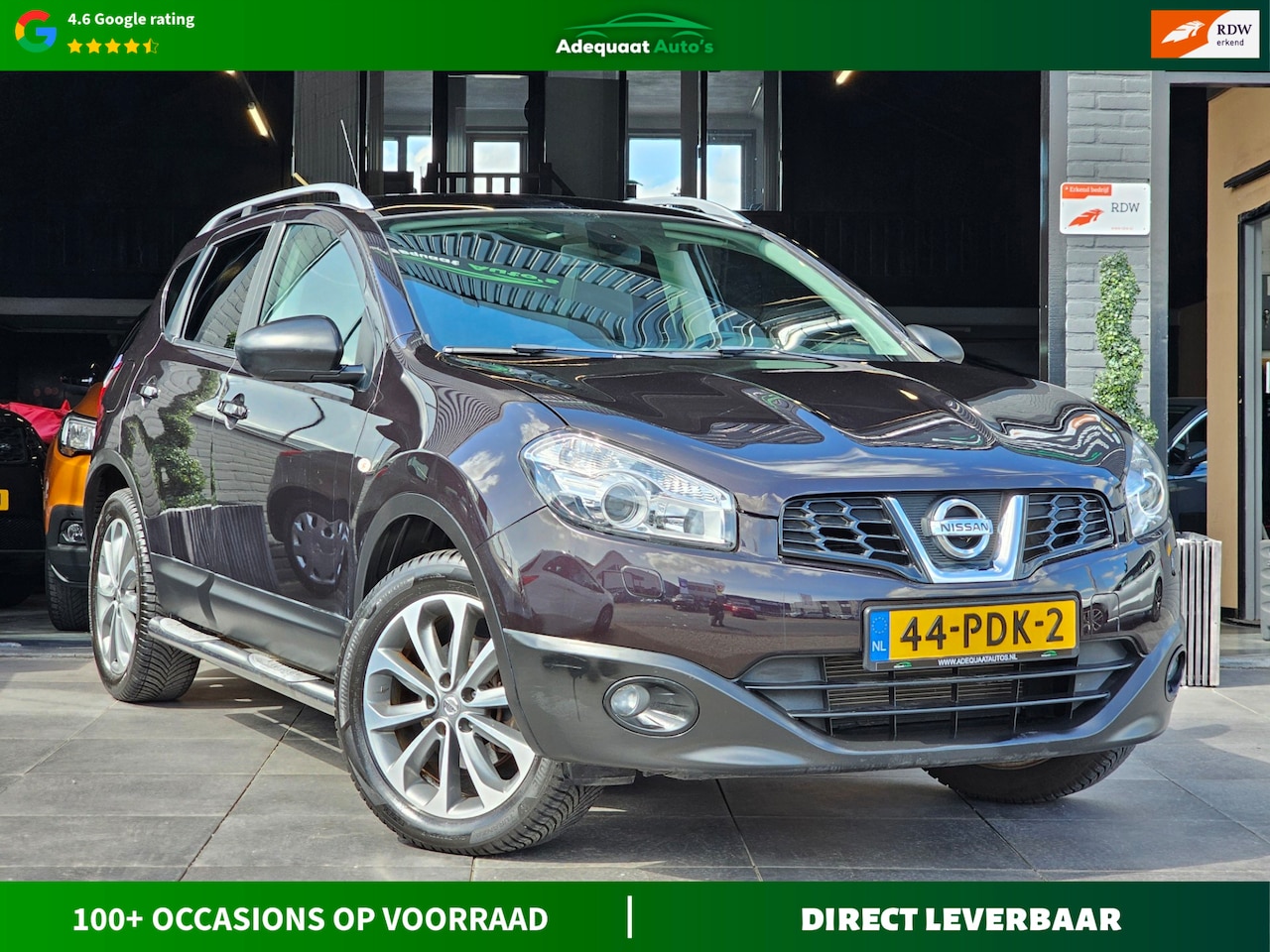 Nissan Qashqai - 2.0 Tekna|APK|NAP|Airco|Trekhaak|Cruise|Leer - AutoWereld.nl