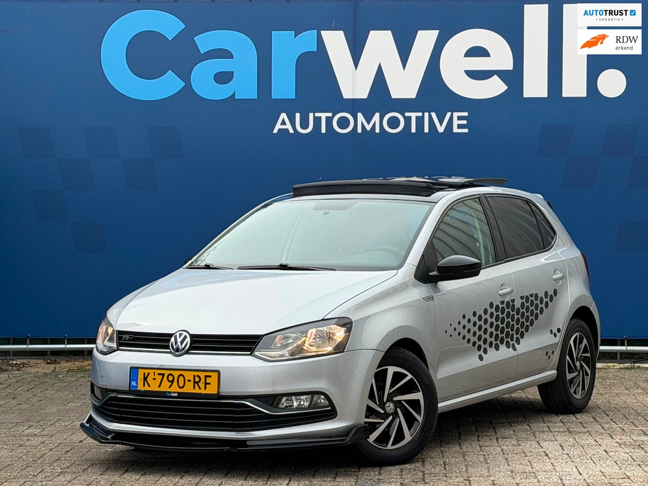 Volkswagen Polo - 1.2 TSI Highline Automaat|Airo|Pano|Bleutooth|PDC|ElektrischeRamen|5Deurs|Apk tot 08-03-20 - AutoWereld.nl