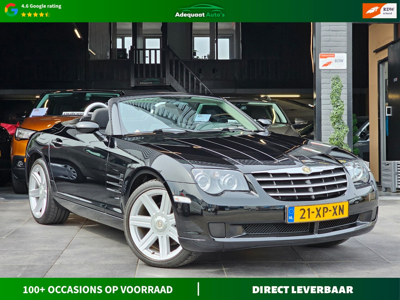 Chrysler Crossfire Cabrio - 3.2 V6|1e eig|Cruise|Airco|Stoelvw - AutoWereld.nl