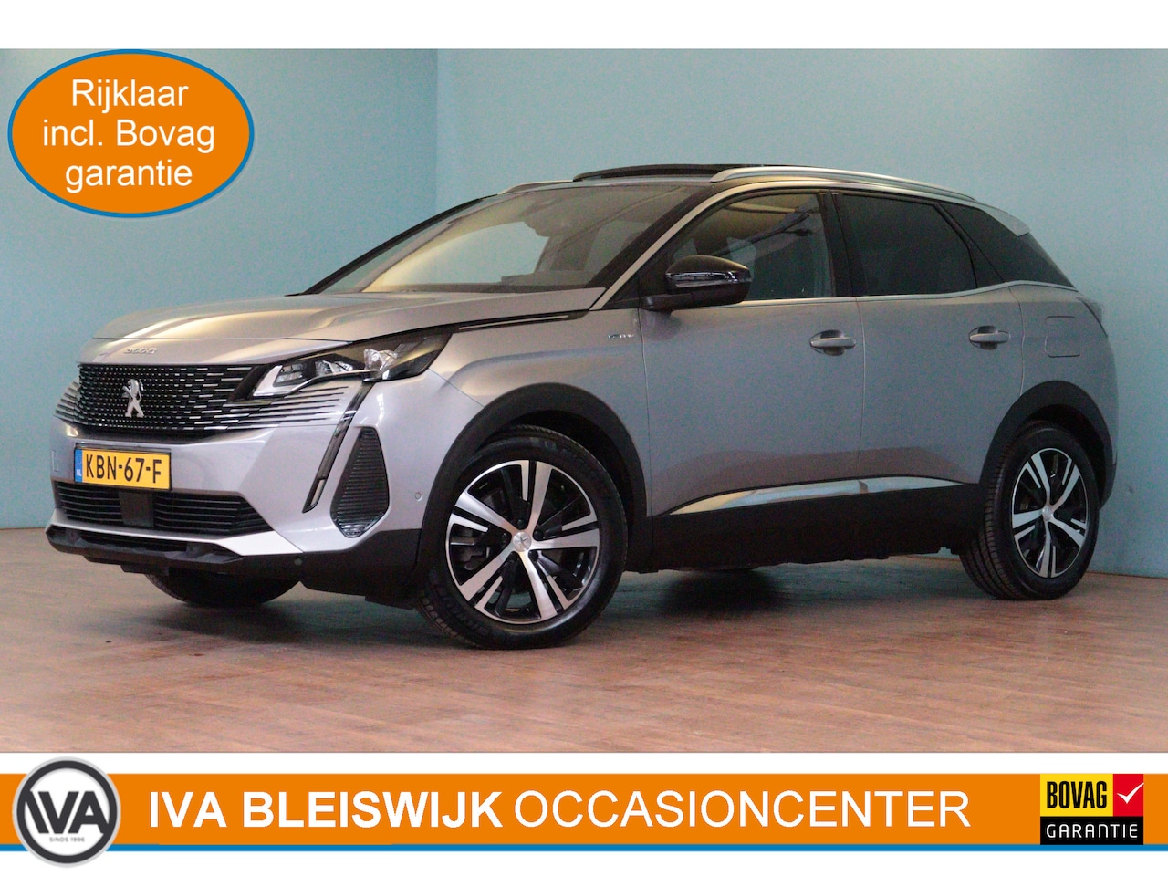 Peugeot 3008 - 1.6 HYbrid 225 GT | NAVI / APPCONNECT | CAMERA + PDC | ADAP CRUISE | SCHUIF / KANTELDAK | - AutoWereld.nl