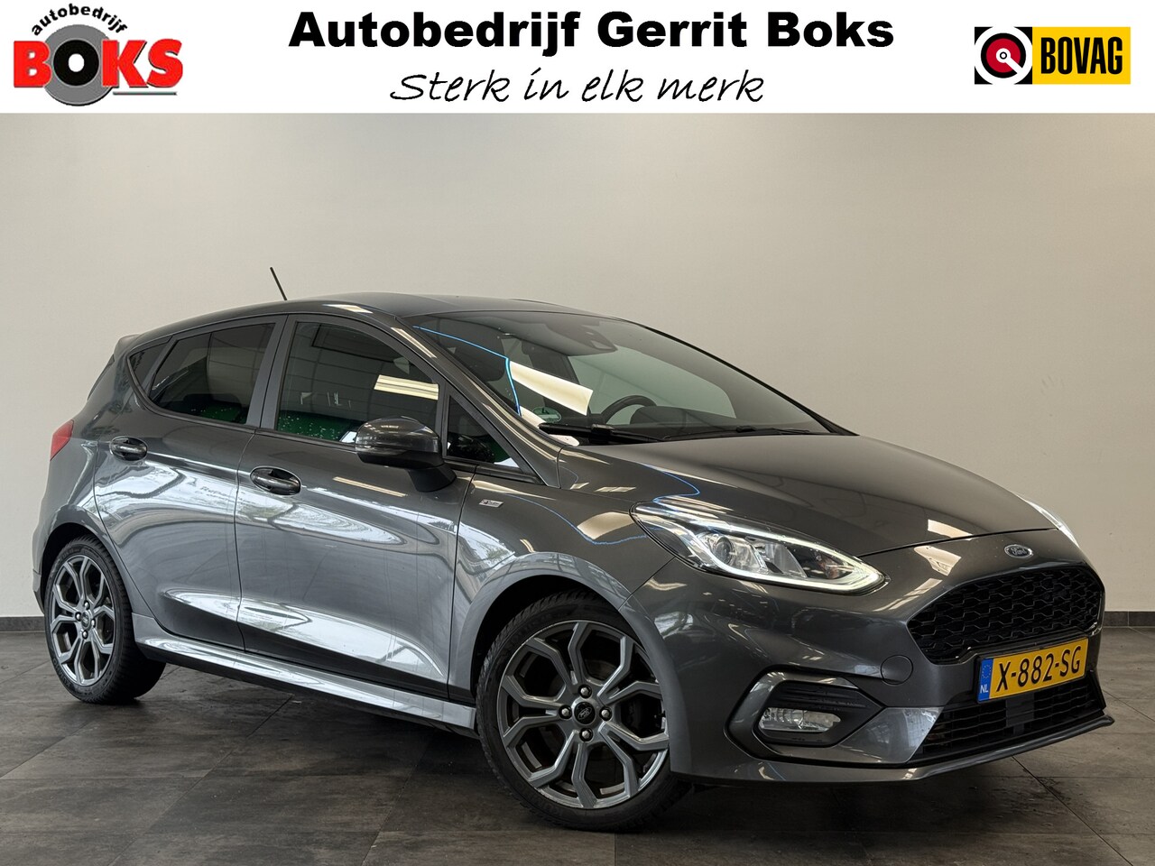 Ford Fiesta - 1.0 EcoBoost ST-Line Navigatie CruiseControl 17'inch - AutoWereld.nl