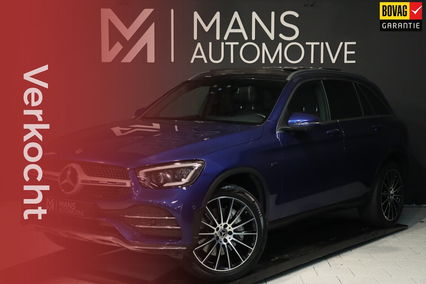 Mercedes-Benz GLC-klasse - 300e 4MATIC AMG / PANO / MEMORY / 360 / BURMESTER / 91% Batterijcond. - AutoWereld.nl