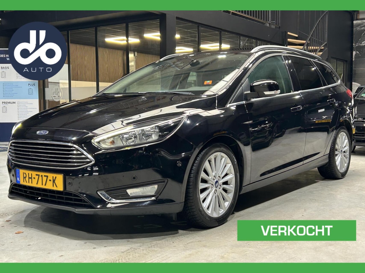 Ford Focus Wagon - 1.5 TDCI 120pk Titanium EXPORT/ HANDEL NAVI I PDC I CLIMA - AutoWereld.nl