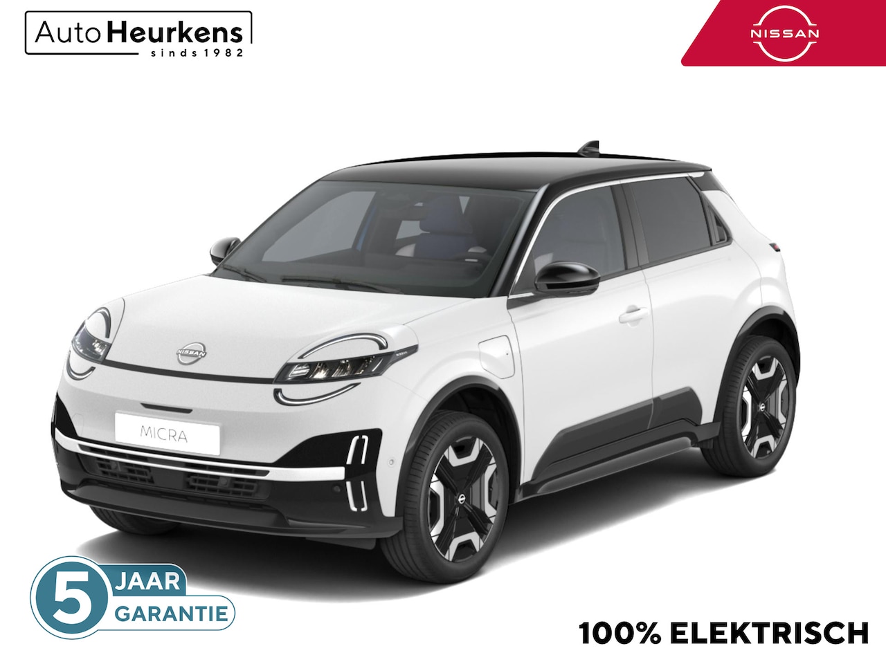 Nissan Micra - ADVANCE 52 kWh |  € 1.000,- VOORRAADKORTING | UIT VOORRAAD LEVERBAAR | - AutoWereld.nl