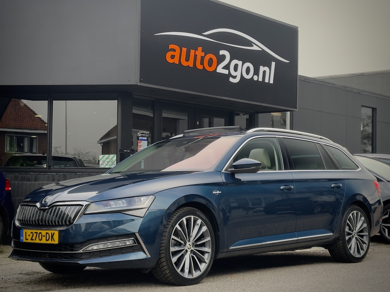Skoda Superb Combi - 1.4 TSI iV AUT6 LAURIN & KLEMENT SPORTLINE PANODAK LEDER NAVI CAMERA DIGI-DASH APPLE-CARPL - AutoWereld.nl