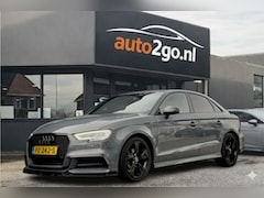 Audi A3 Limousine - 1.5 TFSI AUT7 CoD RS SPORT 3X SLINE LEDER NAVI LED LMV PDC ZEER EXCLUSIEVE UITVOERING