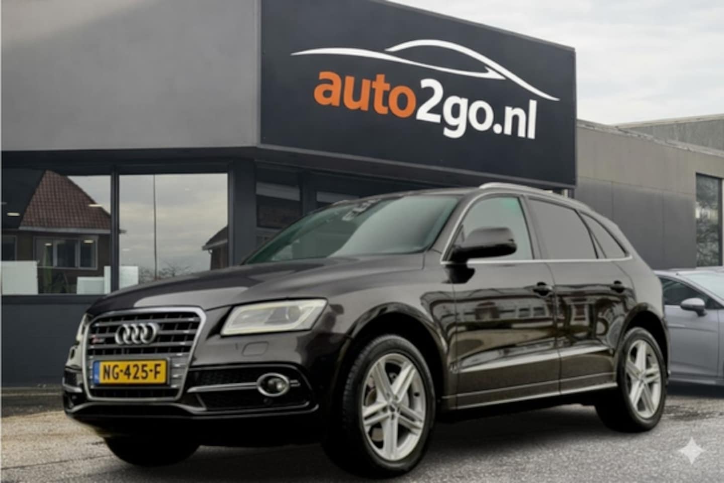 Audi Q5 - 3.0 TDI AUT7 QUATTRO 2X S-LINE 245 PK. LEDER NAVI AIRCO LED LMV PDC - AutoWereld.nl