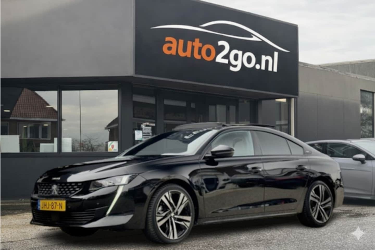Peugeot 508 - 1.2 AUT8 GT-Line BLACK-EDITION PANODAK LEDER NAVI CAMERA APPLE-CARPLAY LED 19 INCH-LMV PDC - AutoWereld.nl
