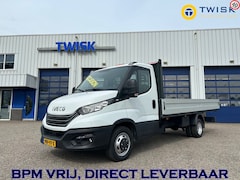 Iveco Daily - 35C14 automaat, 2.3 136pk/350nm Euro 6, 3500kg trekhgewicht, 480cm lange open laadbak Dail