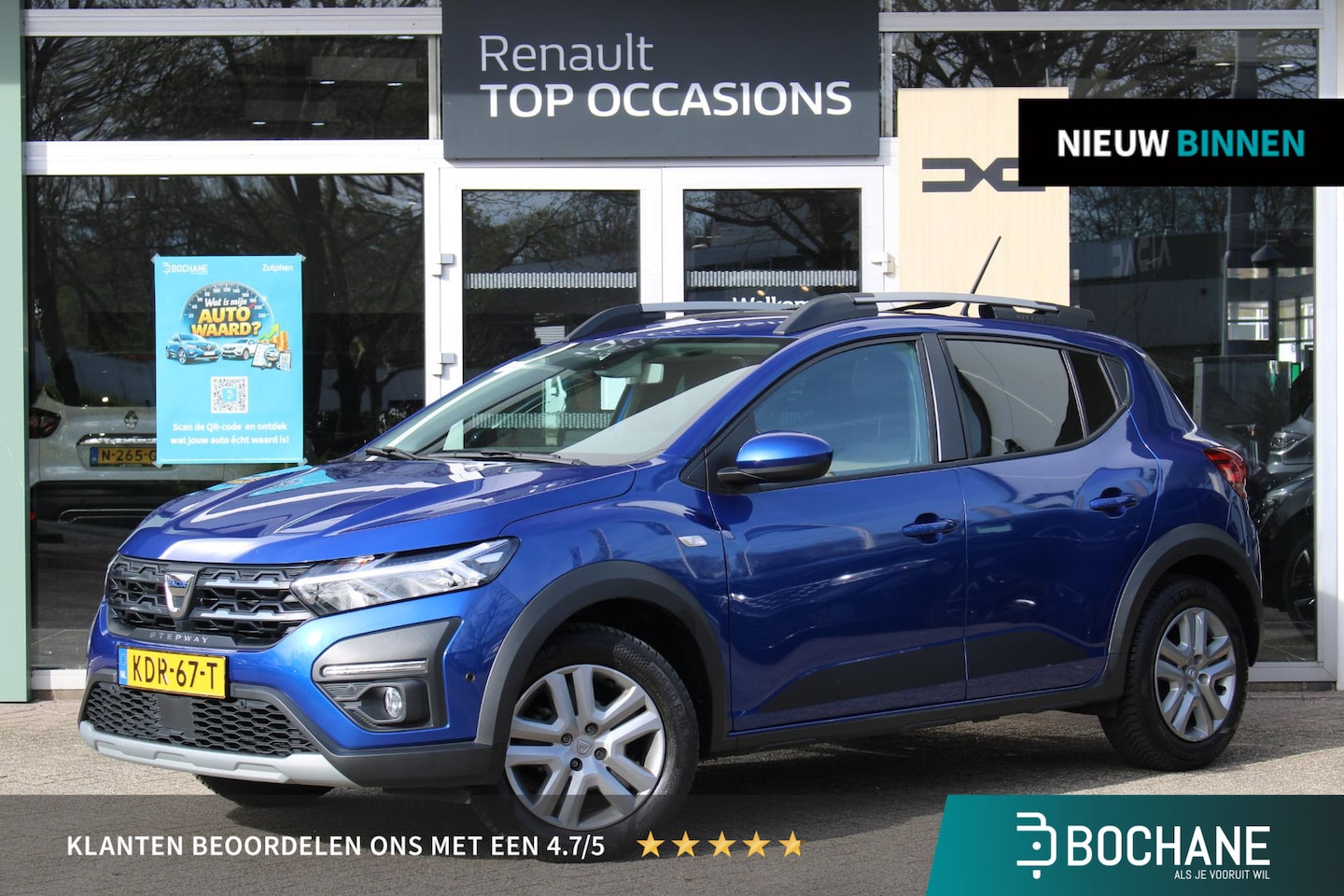 Dacia Sandero Stepway - 1.0 TCe 90 Comfort | Achteruitrijcamera | Schuif kantel dak | Navigatie | Trekhaak | - AutoWereld.nl