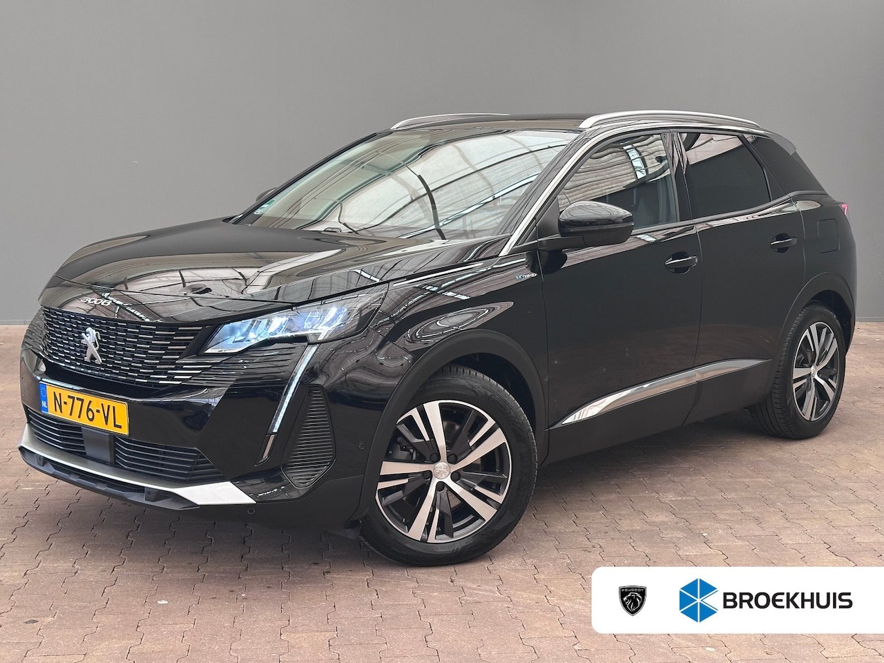 Peugeot 3008 - 1.6 HYbrid 225 Blue Lease Allure Elek. Achterklep | Digitaal Dashboard | Afneembare Trekha - AutoWereld.nl